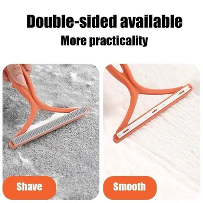 Pet Hair & Lint Remover - Silicone Double Sided Shaver